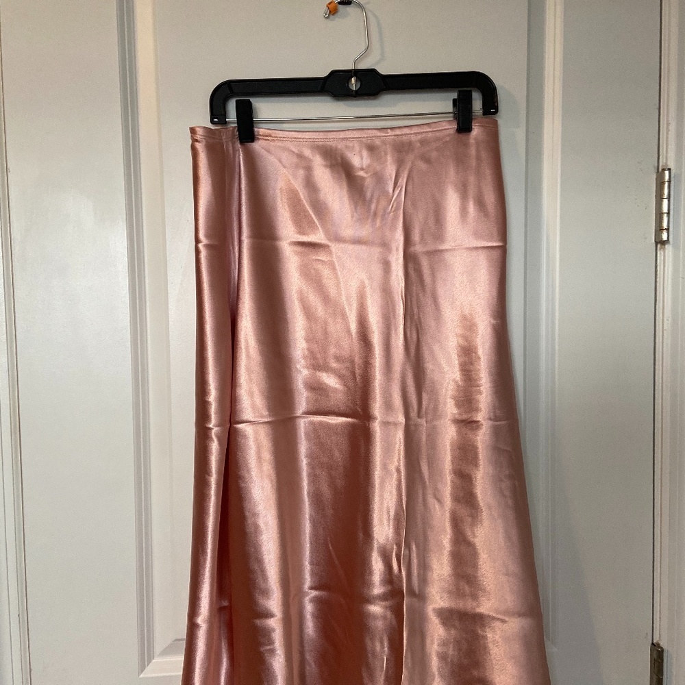 LC LAUREN CONRAD PINK Slip Skirt